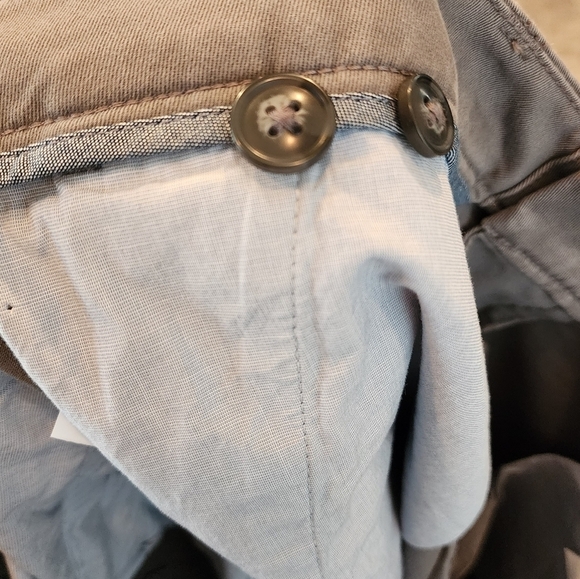 NWT Hawker Rye Stitch Fix essential wash chino short grey granite. Men's 36. - Picture 10 of 16